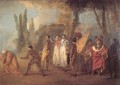 Quay je fait assassins maudits Jean Antoine Watteau classic Rococo